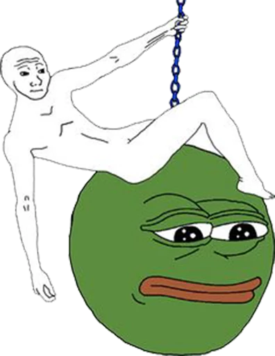 😞 Стикер «pepe the frog» для Telegram
