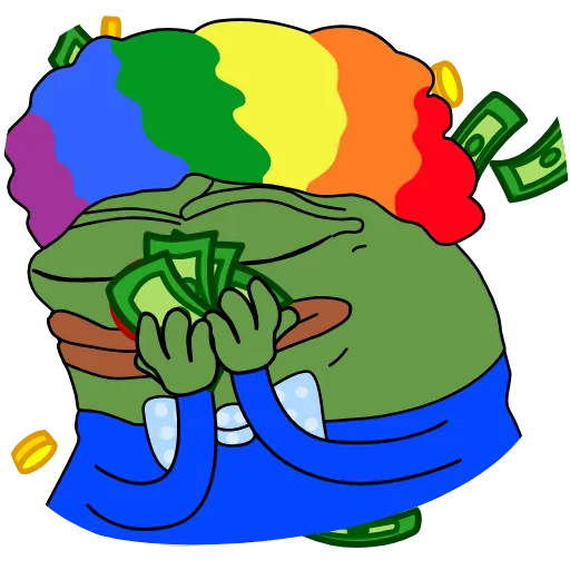 💸 Стикер «PePe The Impaler V» для Telegram