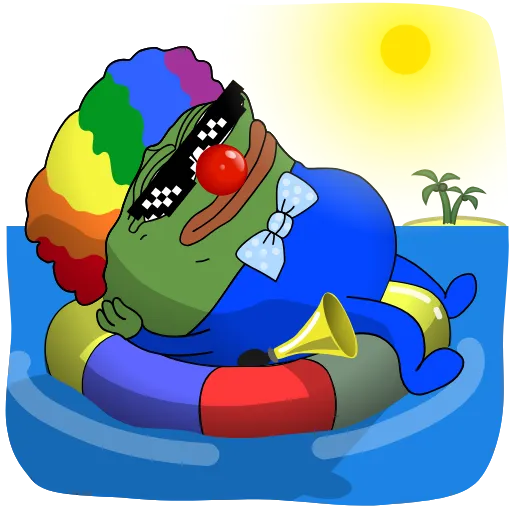 🐸 Стикер «PePe The Impaler V» для Telegram