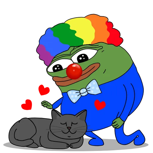 🤡 Стикер «PePe The Impaler V» для Telegram