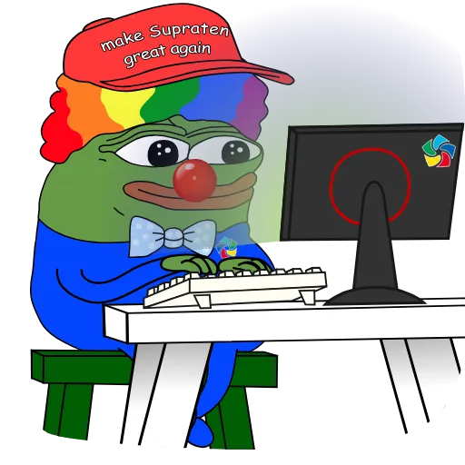🐸 Стикер «PePe The Impaler V» для Telegram