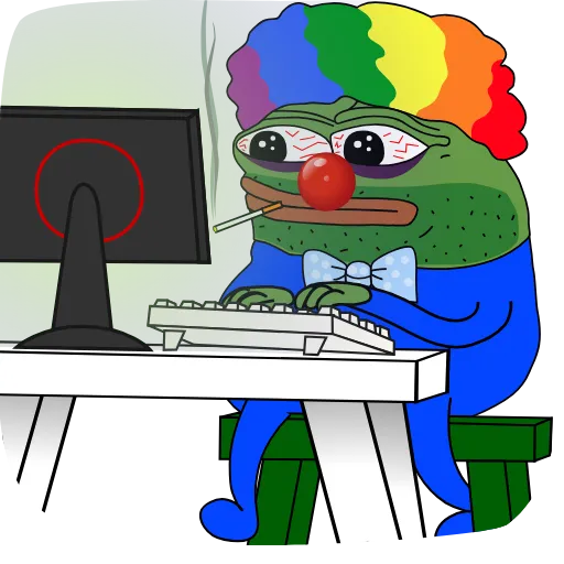 🐸 Стикер «PePe The Impaler IV» для Telegram