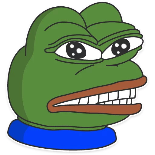 😤 Стикер «PEPE Top» для Telegram