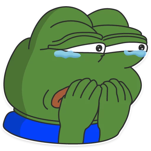 😢 Стикер «PEPE Top» для Telegram