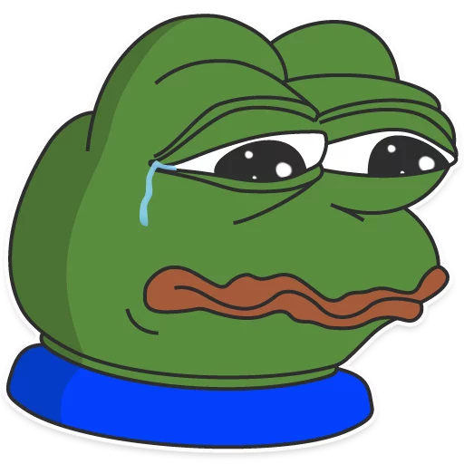 😭 Стикер «PEPE Top» для Telegram