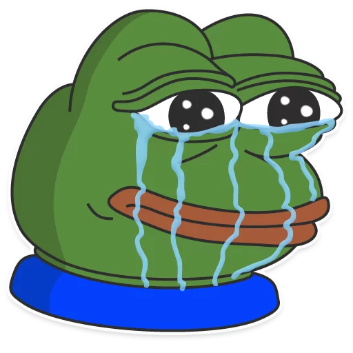 😭 Стикер «PEPE Top» для Telegram