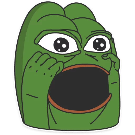 😱 Стикер «PEPE Top» для Telegram