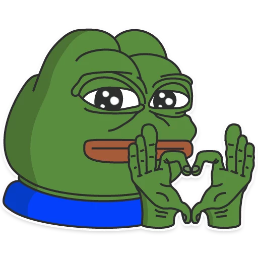 ❤ Стикер «PEPE Top» для Telegram