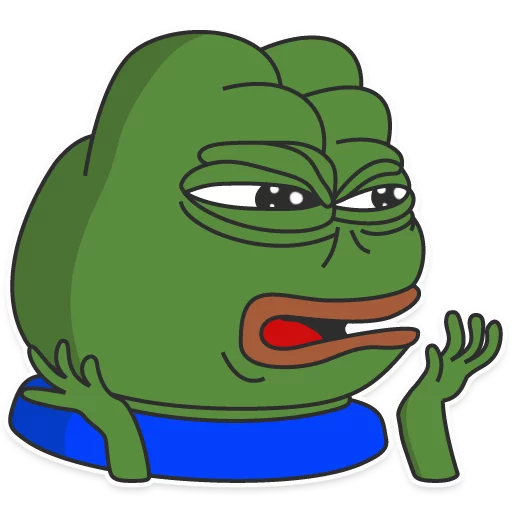 😑 Стикер «PEPE Top» для Telegram