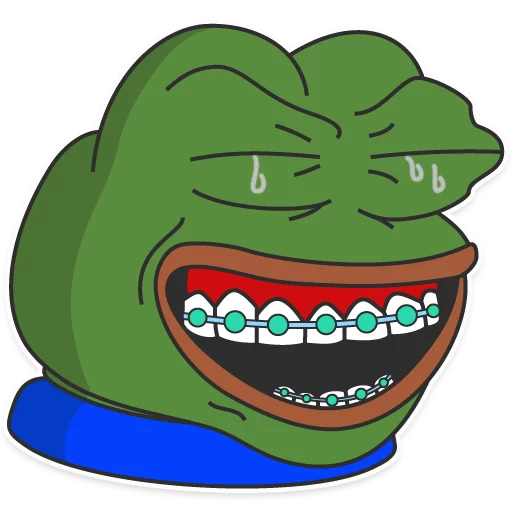 😂 Стикер «PEPE Top» для Telegram