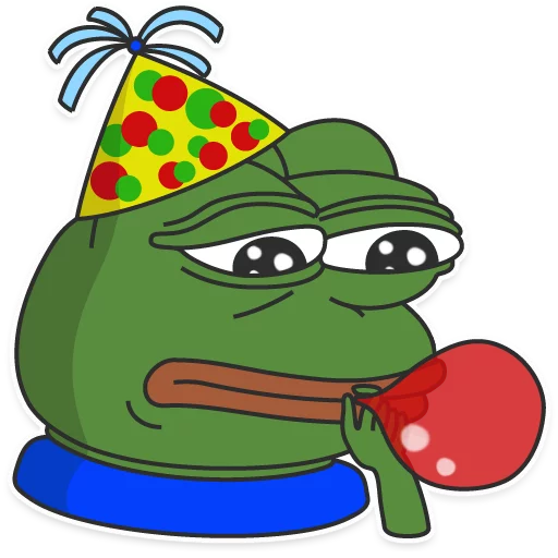 🎂 Стикер «PEPE Top» для Telegram