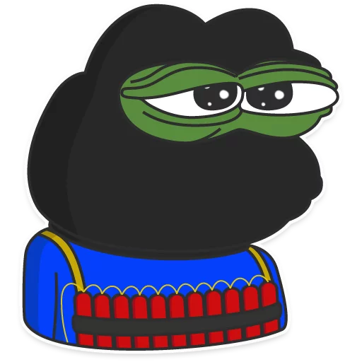 💣 Стикер «PEPE Top» для Telegram