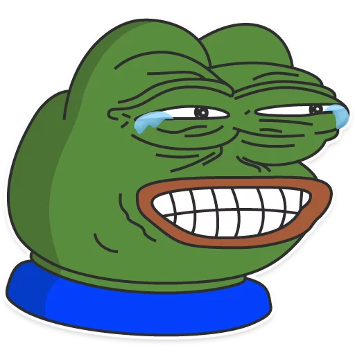 😂 Стикер «PEPE Top» для Telegram