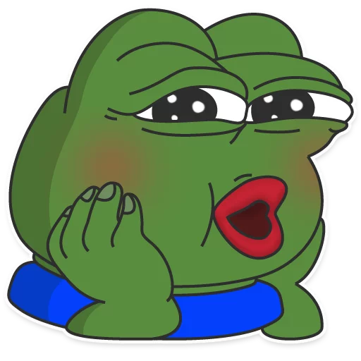 😱 Стикер «PEPE Top» для Telegram
