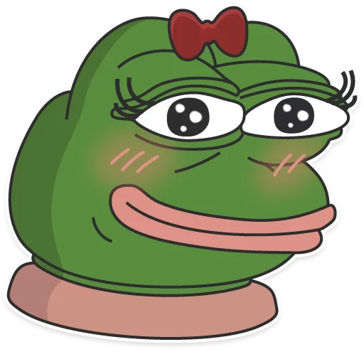 👩 Стикер «PEPE Top» для Telegram