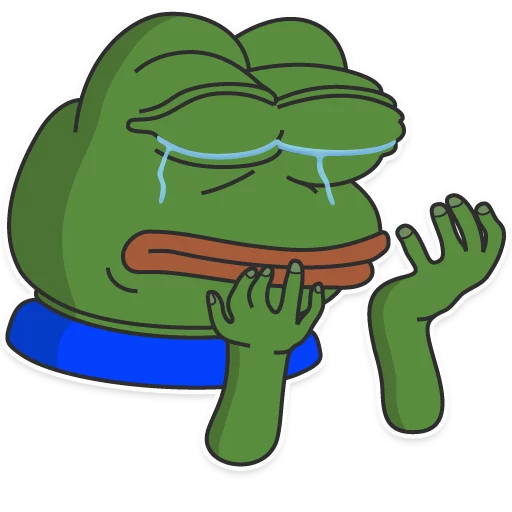 😭 Стикер «PEPE Top» для Telegram