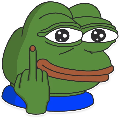 🖕 Стикер «PEPE Top» для Telegram