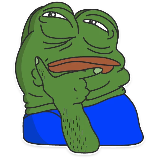 🤔 Стикер «PEPE Top» для Telegram