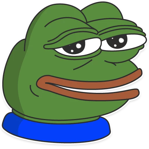 😐 Стикер «PEPE Top» для Telegram