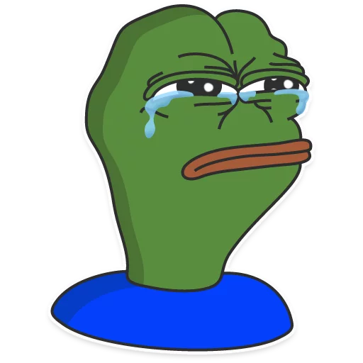 😢 Стикер «PEPE Top» для Telegram