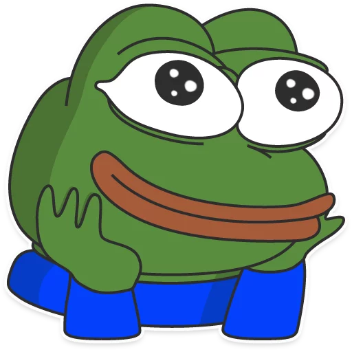 😌 Стикер «PEPE Top» для Telegram