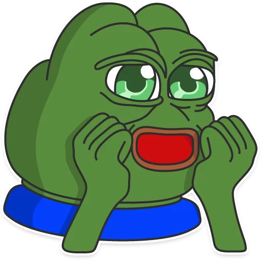 😱 Стикер «PEPE Top» для Telegram