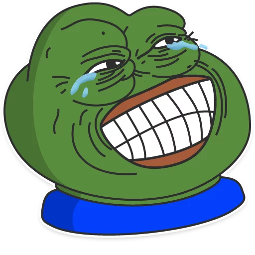 😂 Стикер «PEPE Top» для Telegram