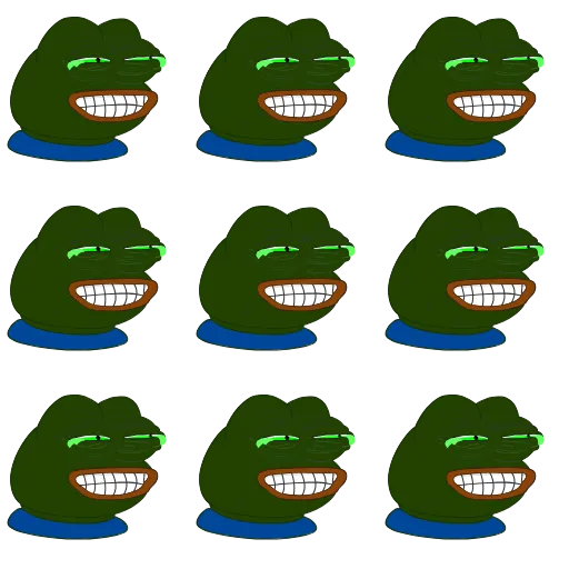 😂 Стикер «Pepe Toxic» для Telegram