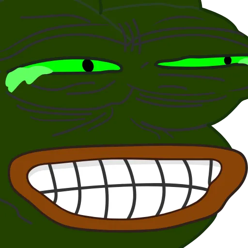 😂 Стикер «Pepe Toxic» для Telegram