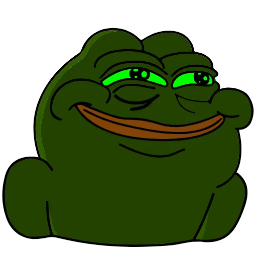 😏 Стикер «Pepe Toxic» для Telegram