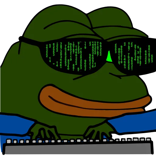 😎 Стикер «Pepe Toxic» для Telegram