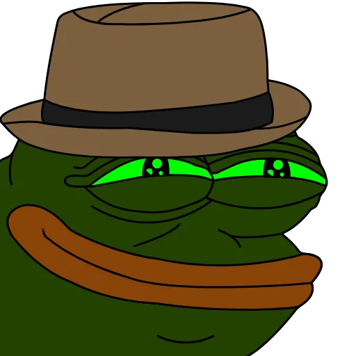 🤠 Стикер «Pepe Toxic» для Telegram