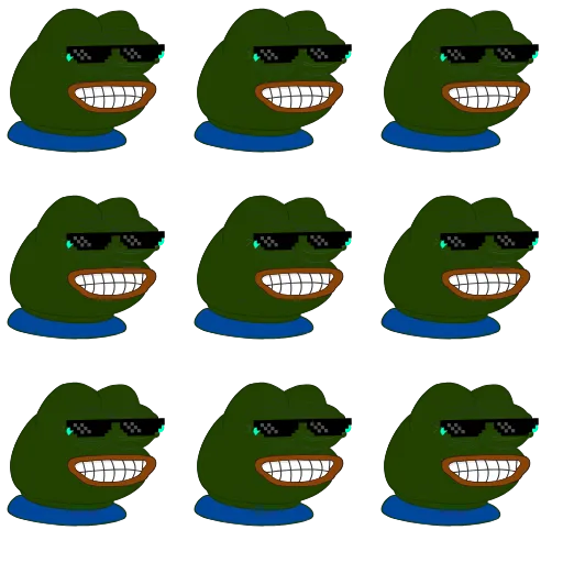 🤣 Стикер «Pepe Toxic» для Telegram