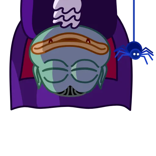 😴 Стикер «Pepe Vampire» для Telegram