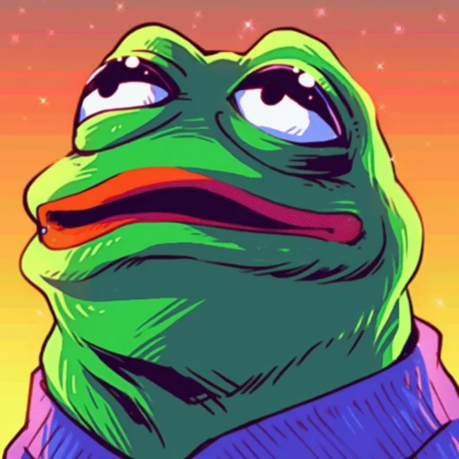 🫠 Стикер «Pepeverse» для Telegram