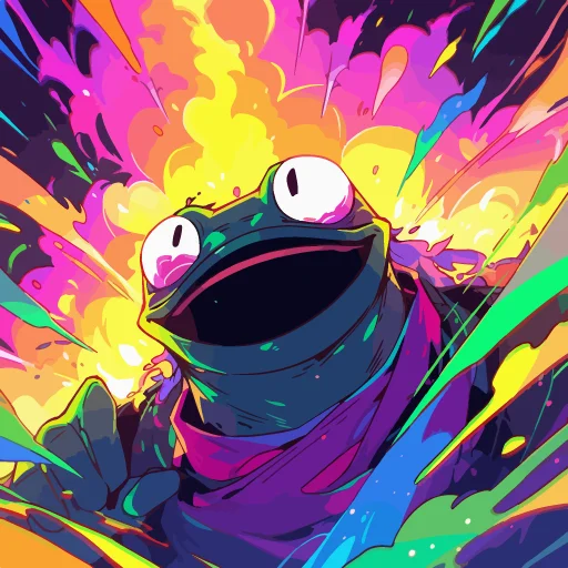 😵‍💫 Стикер «Pepeverse» для Telegram