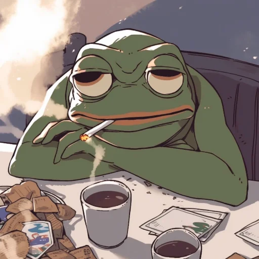 ☕️ Стикер «Pepeverse» для Telegram