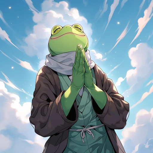 🙏 Стикер «Pepeverse» для Telegram