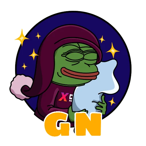 😴 Стикер «XCAD PEPE STICKER PACK» для Telegram