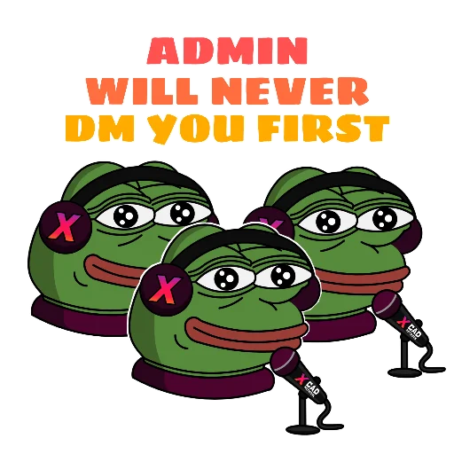 ☝ Стикер «XCAD PEPE STICKER PACK» для Telegram