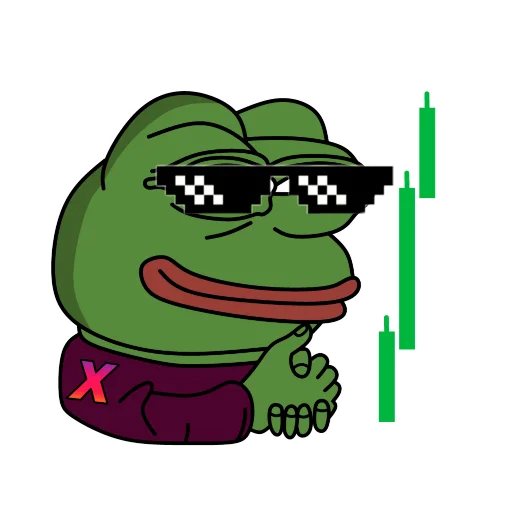 📈 Стикер «XCAD PEPE STICKER PACK» для Telegram