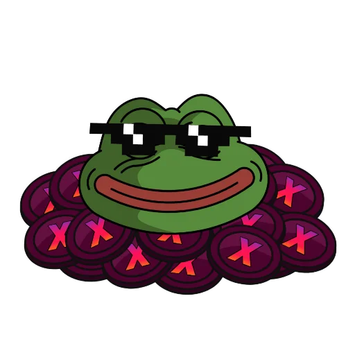 🪙 Стикер «XCAD PEPE STICKER PACK» для Telegram