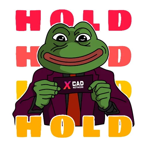 ✊ Стикер «XCAD PEPE STICKER PACK» для Telegram
