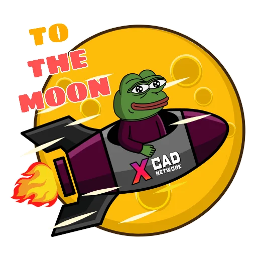🚀 Стикер «XCAD PEPE STICKER PACK» для Telegram