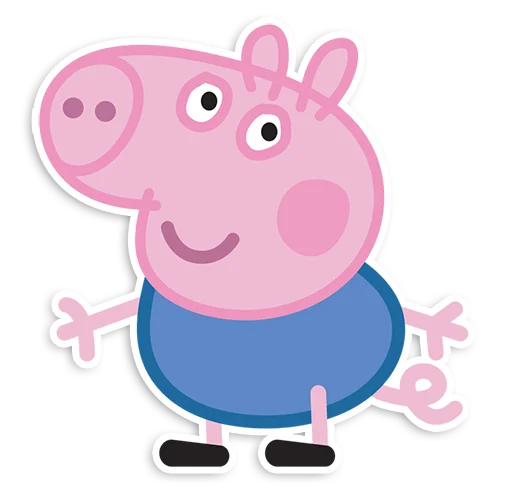 😊 Стикер «Peppa Pig» для Telegram