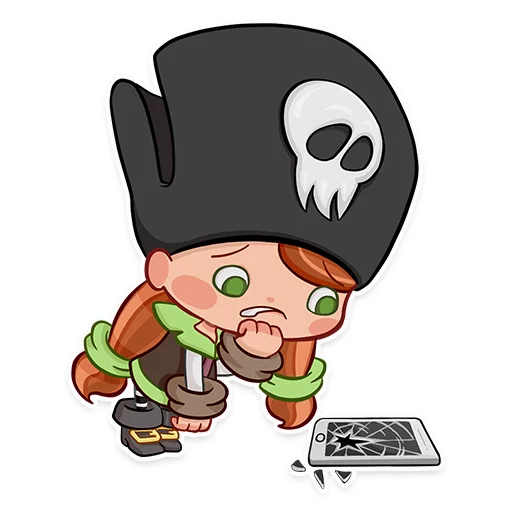 😥 Стикер «Pepper Ktusha» для Telegram