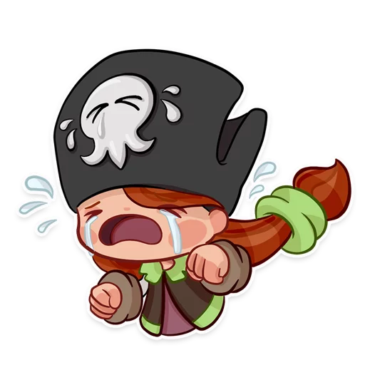 😭 Стикер «Pepper Ktusha» для Telegram