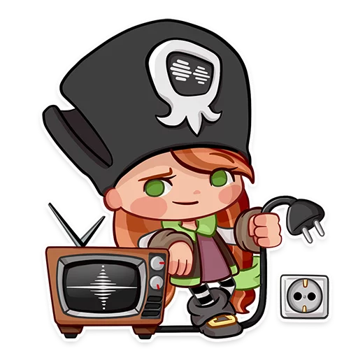 📺 Стикер «Pepper Ktusha» для Telegram