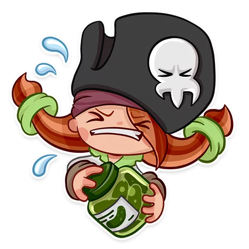 😖 Стикер «Pepper Ktusha» для Telegram