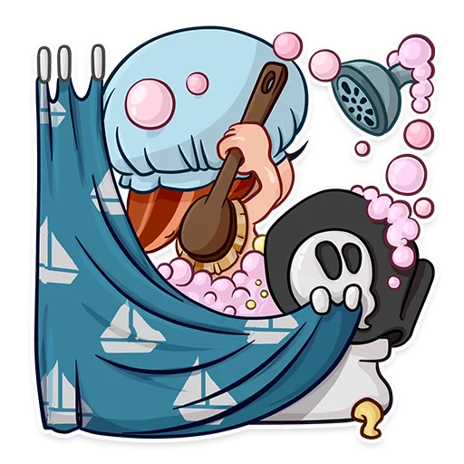 🛀 Стикер «Pepper Ktusha» для Telegram